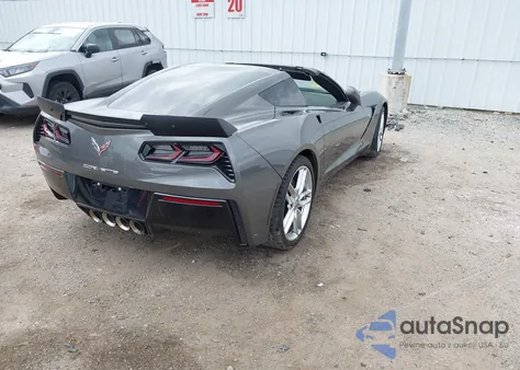 2015 Chevrolet Corvette Stingray Z51 из США, поврежденный, VIN 1G1YM2D78F5111314
